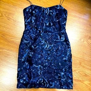Aqua size 4 dress